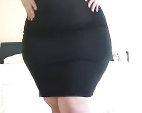 Sex Intercourse PLUS-SIZE Trys on Undergarments Free new on Porno Vid three