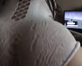 Elaine Slow Grinding my Dick in Undergarments