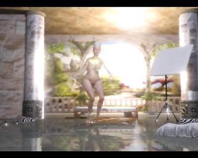 Knocked Up Dora Art. Funny Nude Dance in Egypt Sextour.