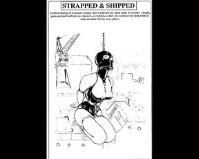 Subs in Limit Restrain Bondage RESTRAIN BONDAGE & DISCIPLINE Cartoon Art