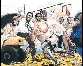 Subs in Limit Restrain Bondage RESTRAIN BONDAGE & DISCIPLINE Cartoon Art