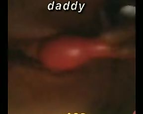 Omegle Woman Masturbate her Vag for Parent on Snapchat