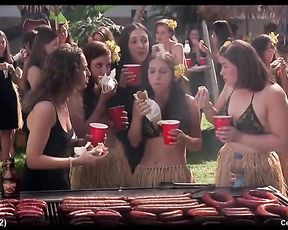 Christina Ricci & Erinn Bartlett Disrobed To The Mid-Body and Erotic Vid