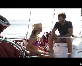 Celeb Actress Shailene Woodley Bare and Erotic Vignettes from Adrift (2018)