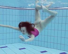 Anna Netrebko erotic swimming