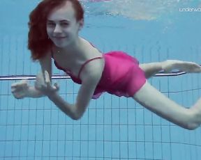 Anna Netrebko erotic swimming