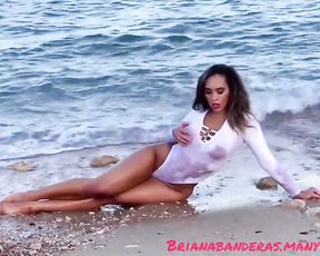Erotic Photoshoot on the Beach