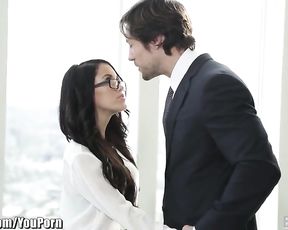 EroticaX Megan Rain Jism Licks The Boss