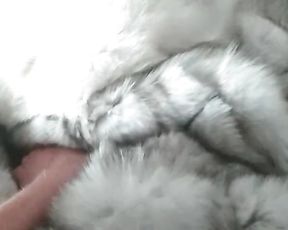 Boned in Fragile White Fur Coat