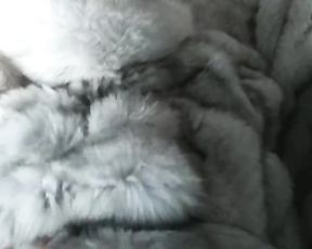 Boned in Fragile White Fur Coat