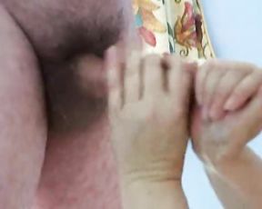 Homemade Inexperienced Soft Palm Job