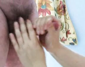 Homemade Inexperienced Soft Palm Job