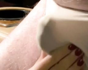 Panty-Female Teases me Wearing Sensitized Nylon Undies