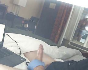 two Outstanding Dark-Hued Nymphs and my Open Hotel Window!