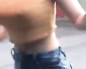 Bad Girl on the Street, Gets Bare