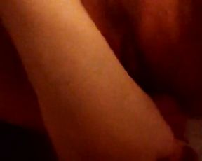 Unexperienced duo - moist labia and manhood pawing leads to a hump