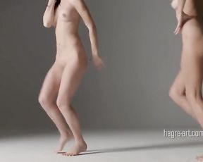 Julietta and Magdalena Naked Dance, Hegre-Art.