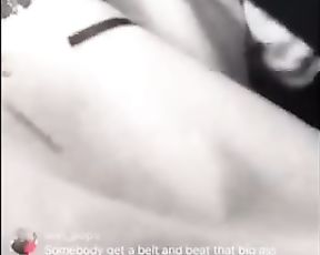 Super-Cute Peaches Bare Filthy Dancing in a Salon