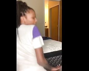 Gorgeous Ebony Messy Dancing