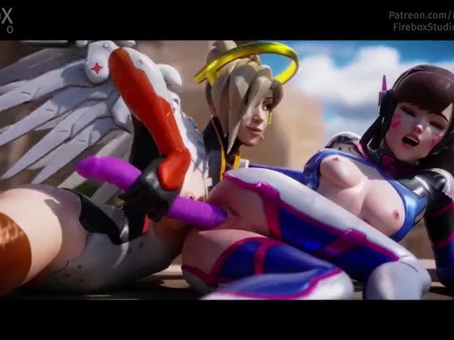 Overwatch 3 Dimensional Toon Manga Porno Mercy Amp DVa FakeSpear J