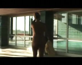 Inexperienced Housewife Bare in Public Pool