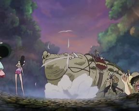 ONE LUMP Edited Ecchi Moment from Anime Half-nude Carrot High Hop