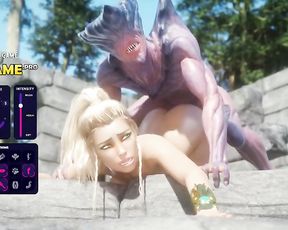 Rock-Hard Monster Drilling Samus Aran Hard-Core 3 DIMENSIONAL Porno Video