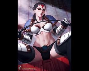 Uber-Sexy Girl Astartes - Warhammer 40 000 Softcore Flick