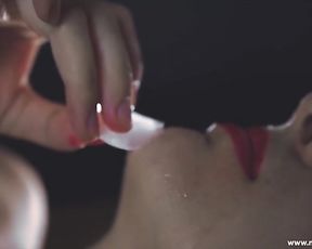 ♥ MarVal - highly Glamour Flick with Assets Parts Closeup and Ice Cube Toying ♥