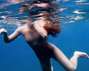 First-Ever Underwater Glamour Flick