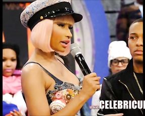 Celebrity Bare Leaks Nicki Minaj Knocker Cum Shot