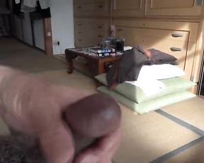 I want everyone to watch the glans stiff-on, which is a ample bare older fellow