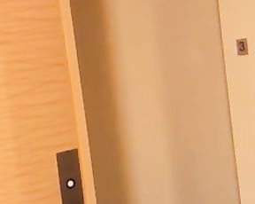 Little Piggy Takes a Bare Ride in The Elevator