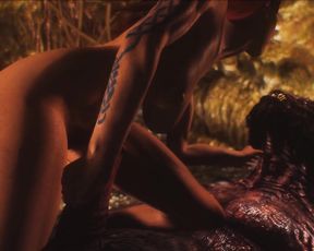 3D Adult Game - Nord Huntress Fucks Her Pet Troll