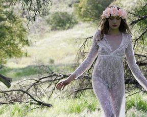 Cosplay Girl Masturbating Outdoors - Elena Koshka - The Hills