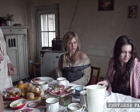 Roleplay Perverse Family - Unexpected Breakfast - Full HD