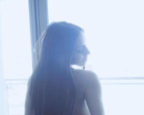 Naked Girl in Window - Fetish Erotic Video