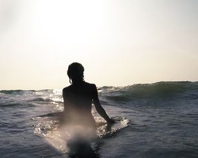 Nude Art - Girl on the Beach
