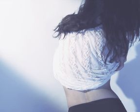 Nude Art - Naked Model on the Roof