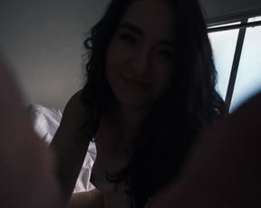 POV Nude Art - Nice Topless Brunette