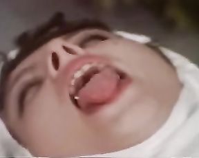 Anne Magle starring in Die Vicious Nonnen