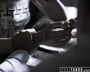 UNSPOILED TABOO Elena Koshka Internal Cumshot while Speaking Russian