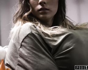 UNSPOILED TABOO Nubile Cherry Tricked into Pulverizing Uncle During Sleepover