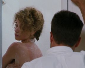 Celebs Nancy Travis nude, Annabella Sciorra nude – Internal Affairs (1990)