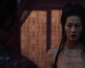 TV show scene Olivia Cheng nude, Tara Lucia Prades nude – Marco Polo s01e03 (2014) 
