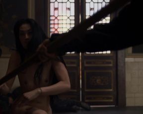 TV show scene Olivia Cheng nude – Marco Polo s01e02 (2014) 