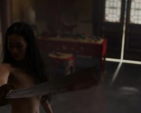 TV show scene Olivia Cheng nude – Marco Polo s01e02 (2014) 