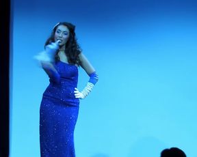 Naked Asian Art Performance - Miyuki Divine - The Burlesque Strip