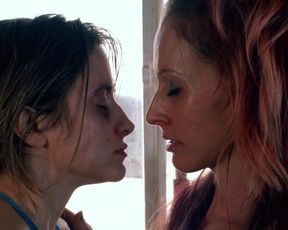 Celebrity Lesbian Video - Natalie Dickinson, Ashleigh Domangue Sexy - American Unicorns (2014) 