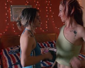 Celebrity Lesbian Video - Natalie Dickinson, Ashleigh Domangue Sexy - American Unicorns (2014) 